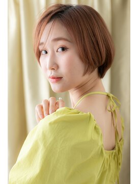 カバーヘア ブリス 上尾西口店(COVER HAIR bliss) □カーキベージュイメチェンマッシュボブ316上尾10代20代30代