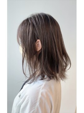 ファースト 東仙台店(first) ミディアムレイヤー/レイヤー/ベージュ/グレージュ