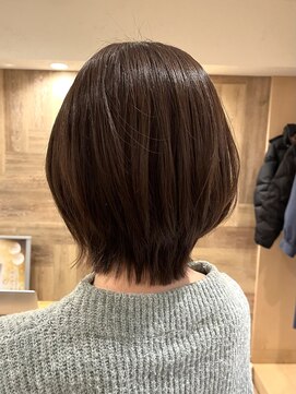 テラス(Terrace) 【Terrace】くびれショート×カーキベージュ