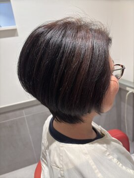 ボナミ 西日暮里店 前下がりグラデーションボブ