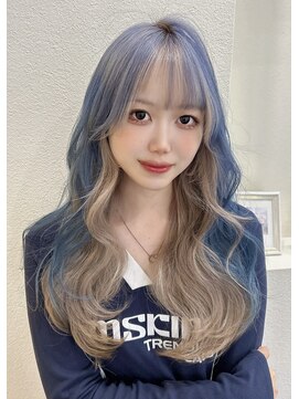 ブランシェ 春日井市民病院前店(BRANCHE) 前髪カット×ダブルカラー