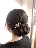 ルーズアップセット／結婚式ヘアセット