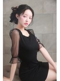 お団子ツイン