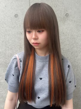 フリーラ 表参道(freera) ダブルカラーブリーチカラーインナーエクステインナーカラー