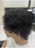 【メンズ/波巻きパーマ】くまがい