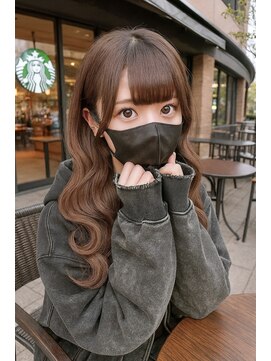 アフューズバイストゥー(Vfuse by StueW) 可愛いエクステロング3/髪質改善/ダブルカラー/ブリーチ/韓国風