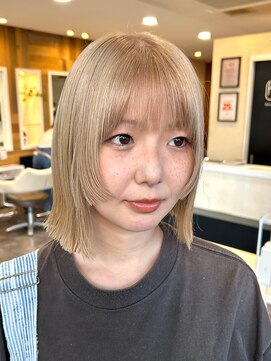 ハピス 英賀保店(Happis) happis_拓磨　ミルクティーベージュ