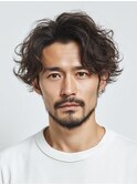 MEN’S HAIR/ダウンパーマ/フェザーパーマ/川西能勢口/川西池田