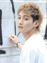 ルーシー 渋谷(LUCEY) スパイキーショートメンズカットツイストスパイラルパーマメンズ