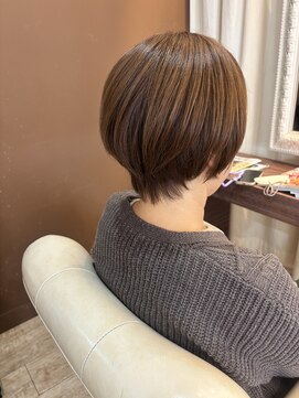 ヘアデザインスペース イチエ(hair design space i chi e) 朝のスタイリングが簡単◎ショートボブ