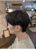 20代30代メンズセンターパート/下北沢