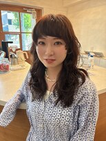 ハク メゾン(HaKU maison)&nbsp;顔まわりパーマ/ロングパーマ/大人っぽヘア