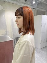 エルミタージュ(HERMITAGE)&nbsp;グレージュショート裾カラーベリーショートラベンダーグレージュ
