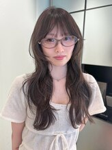 ラパンセヴェール(LA PENSEE VERT)&nbsp;軽すぎないたっぷりレイヤー×ラベンダーグレージュ