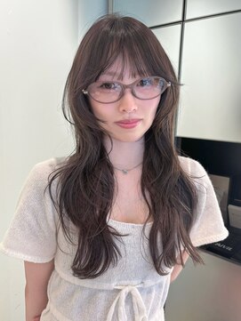 ラパンセヴェール(LA PENSEE VERT) 軽すぎないたっぷりレイヤー×ラベンダーグレージュ