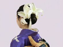 サロンちゃんの雰囲気（結い髪もできます♪）