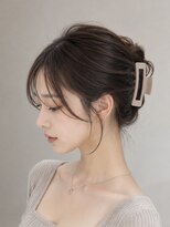 ネオリーブウリ 二子玉川店(Neolive uri) ミディアムヘア暗めカラーデザインカラーフェイスフレーミング