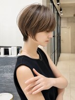 アンド ストーリーズ(&STORIES)&nbsp;ボブ前髪あり前髪なし面長丸顔/30代/40代/50代/ショート【大本】