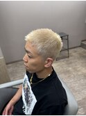 フレンチクロップ/金髪フェード/ハイトーン/三軒茶屋