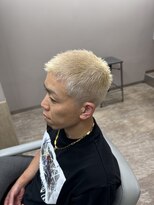 レーヴバイリコ 三軒茶屋(Reve by liko)&nbsp;フレンチクロップ/金髪フェード/ハイトーン/三軒茶屋