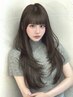 【1番人気】中顔面短縮◎韓国風レイヤー+透明感カラー+髪質改善最上級TR