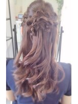 ボイス(Voice) 可愛いハーフアップ♪♪♪