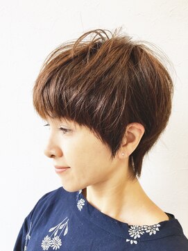 ミュゼ ヘアアンドメイク(Muse'e hair&make) ショートマッシュ
