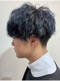 《Nanpu》ツーブロック前下がりマッシュ×ブルージュ