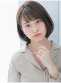 *LOREN*暗髪、黒髪でも可愛い◎ナチュラル小顔ミニマムボブ