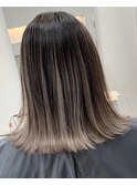 切りっぱなしボブ