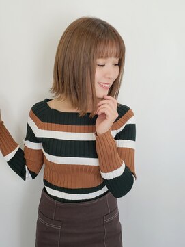 アフロート ギンザ(AFLOAT GINZA) 30、40代 カジュアル前下がりヘア