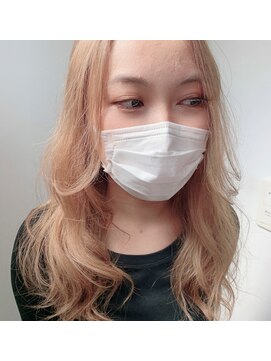 コンパス(COMPASS) 【マスクヘア】透明感ハイトーンベージュ