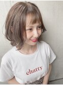 【Des.Art赤坂】学割U-24×ハイライトカラー×耳掛けショート