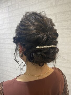 ジーナ 流山おおたかの森(Zina) パーティーヘアアレンジ【Zina　大越香苗】