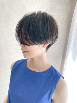 オアシス ガーデン 横浜店(Oasis GaRDEN) 前髪長めのオシャレショート