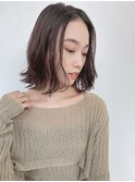 大人かわいい美髪ナチュラルボブ20代30代40代
