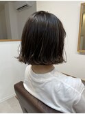 柔らかい◇切りっぱなしボブ