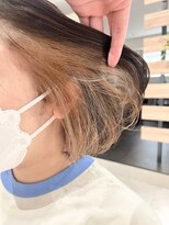 オリ 仙台(Oli)&nbsp;20代～30代大人ナチュラルミニボブ前髪似合わせカット［仙台］