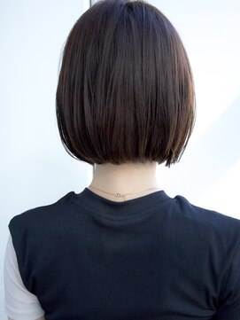 エインアンリー 表参道(AIN.ANLY.) 前髪あり耳掛けボブ20代30代40代【AIN.表参道】川原大地