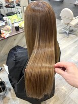 アンジェリカラボ 梅田店(ANGELICA LABO)&nbsp;ハイトーン髪質改善トリートメントoggiotto【川又】