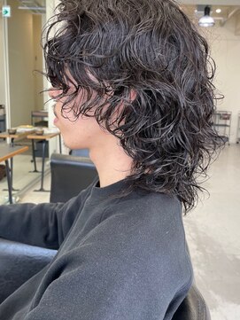 ヘアーアンドスペース セブンブリッジ(HAIR&SPACE 7Bridge) 7Bridge　菊地大　フラットウェーブ