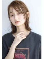 テラス 甲子園(Terrace)&nbsp;★くびレイヤーエモージュ小顔似合わせカットベージュ