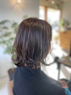 シー(See.) 切りっぱなしボブ風