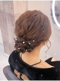 ブライダルスタイル【クランソア】ヘアセット/ヘアメ/心斎橋