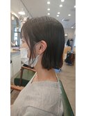福山市尾道市三原市【masaya美容室】外はね切りっぱなしボブ☆
