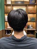 ヒロギンザバーバーショップ 丸の内店(HIRO GINZA BARBER SHOP)&nbsp;シンプルマッシュ
