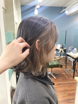シエル ヘアーメイクアップ(CieL hair make up) バイオレットグレー×インナーベージュ