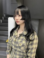 ポール(pole)&nbsp;札幌韓国ヘア　バングカラーと姫カット