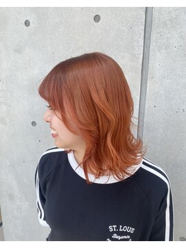 トータルビューティー クレド(TOTAL BEAUTY Credo byHAIR TIME) オレンジカラー