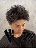 スパイキーパーマ